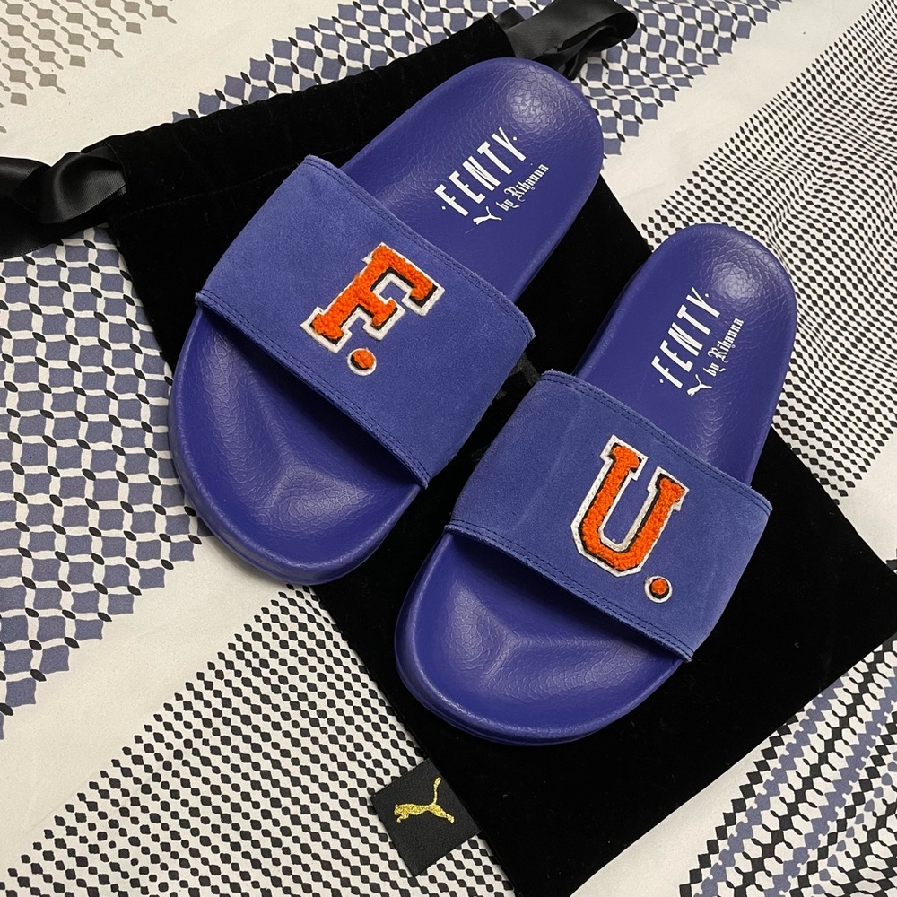 PUMA Rihanna Fenty FU. Leadcat Slides